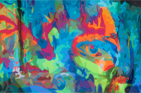 2014 gallery of Paintings by Donald Rizzo Gay Abstract Art Gay Male Art