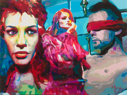 2014 gallery of Paintings by Donald Rizzo Gay Abstract Art Gay Male Art