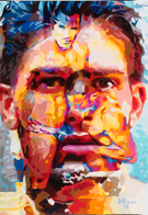 2014 gallery of Paintings by Donald Rizzo Gay Abstract Art Gay Male Art