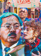 2014 gallery of Paintings by Donald Rizzo Gay Abstract Art Gay Male Art