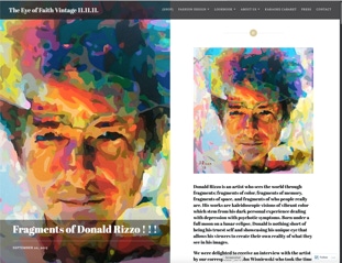 Eye of Faith Fragments of Donald Rizzo interview