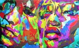 Painting completed in 2012 by Artist Donald Rizzo