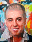 2013 gallery of Paintings by Donald Rizzo Gay Abstract Art Gay Male Art