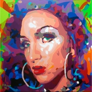 Painting completed in 2012 by Artist Donald Rizzo