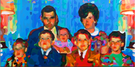 Painting completed in 2012 by Artist Donald Rizzo