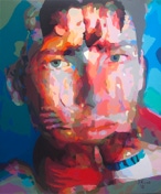 2013 gallery of Paintings by Donald Rizzo Gay Abstract Art Gay Male Art