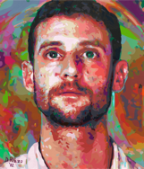 Painting completed in 2012 by Artist Donald Rizzo