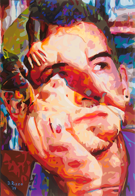 2014 gallery of Paintings by Donald Rizzo Gay Abstract Art Gay Male Art