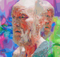 2014 gallery of Paintings by Donald Rizzo Gay Abstract Art Gay Male Art