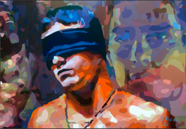 Painting completed in 2012 by Artist Donald Rizzo