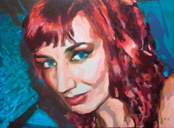 Painting completed in 2012 by Artist Donald Rizzo