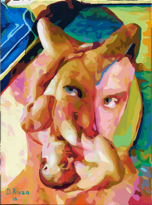 2016 gallery of Paintings by Donald Rizzo Gay Abstract Art Gay Male Art