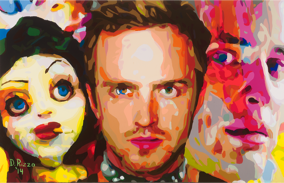 2014 gallery of Paintings by Donald Rizzo Gay Abstract Art Gay Male Art