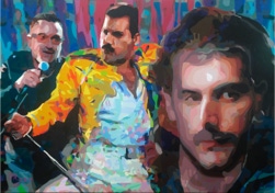 2013 gallery of Paintings by Donald Rizzo Gay Abstract Art Gay Male Art